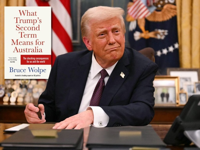 Donald Trump image for book review