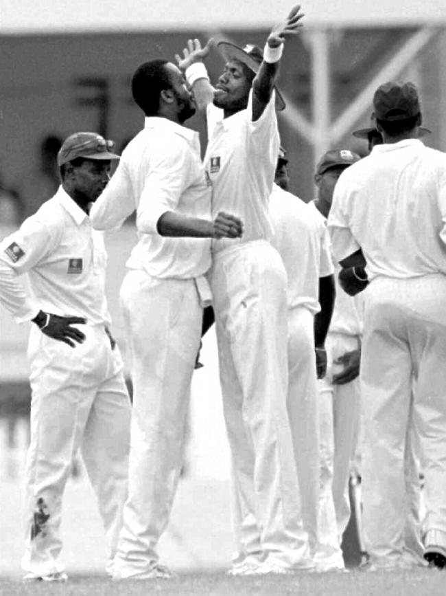 Curtly Ambrose and Courtney Walsh were still a fearsome combination.