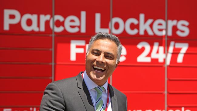 Parcels are working well for Ahmed Fahour and even the bleeding on the letters service has been stemmed. Pic: Stuart McEvoy