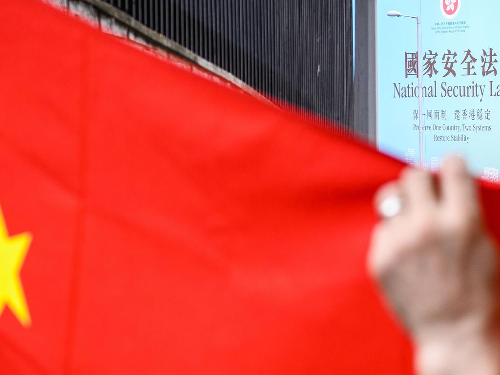 China’s national security crackdown in Hong Kong following pro-democracy protests has been condemned by western leaders. Picture: Anthony WALLACE / AFP.