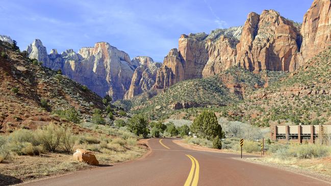 Take a drive through Zion National Park. Picture: Supplied