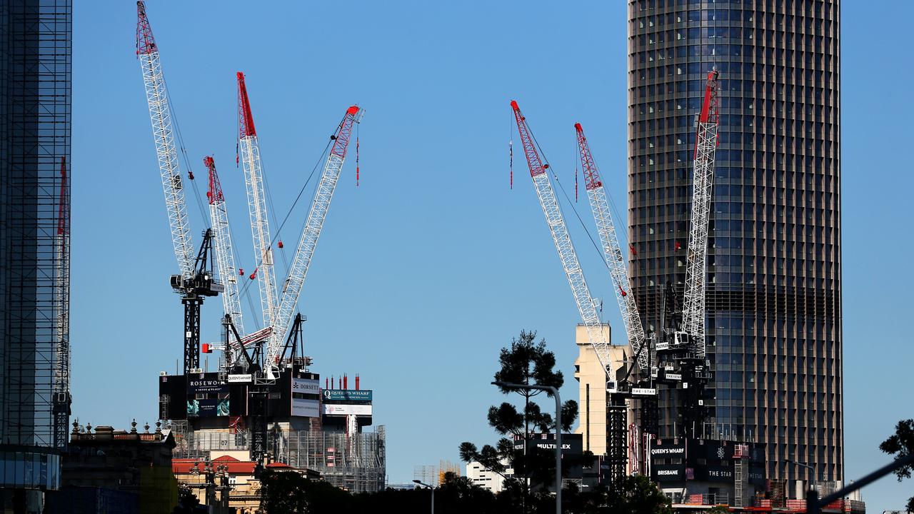 Brisbane construction activity could plummet. (File picture)