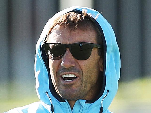 Andrew Johns during NSW State of Origin training at the new NSWRL Centre of Excellence training ground at Homebush. Picture. Phil Hillyard