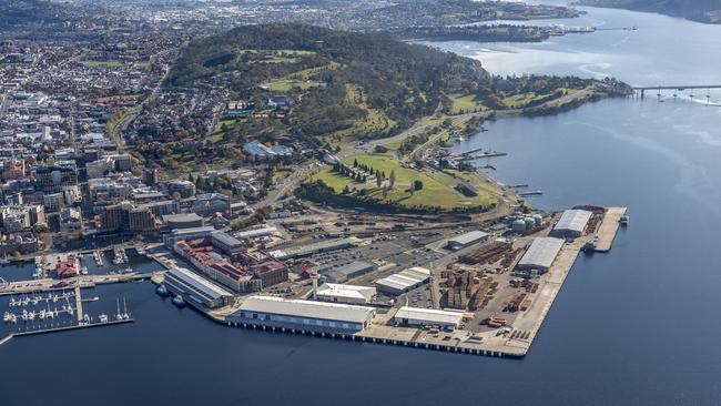 The Port of Hobart. Picture: TasPorts/Rob Burnett