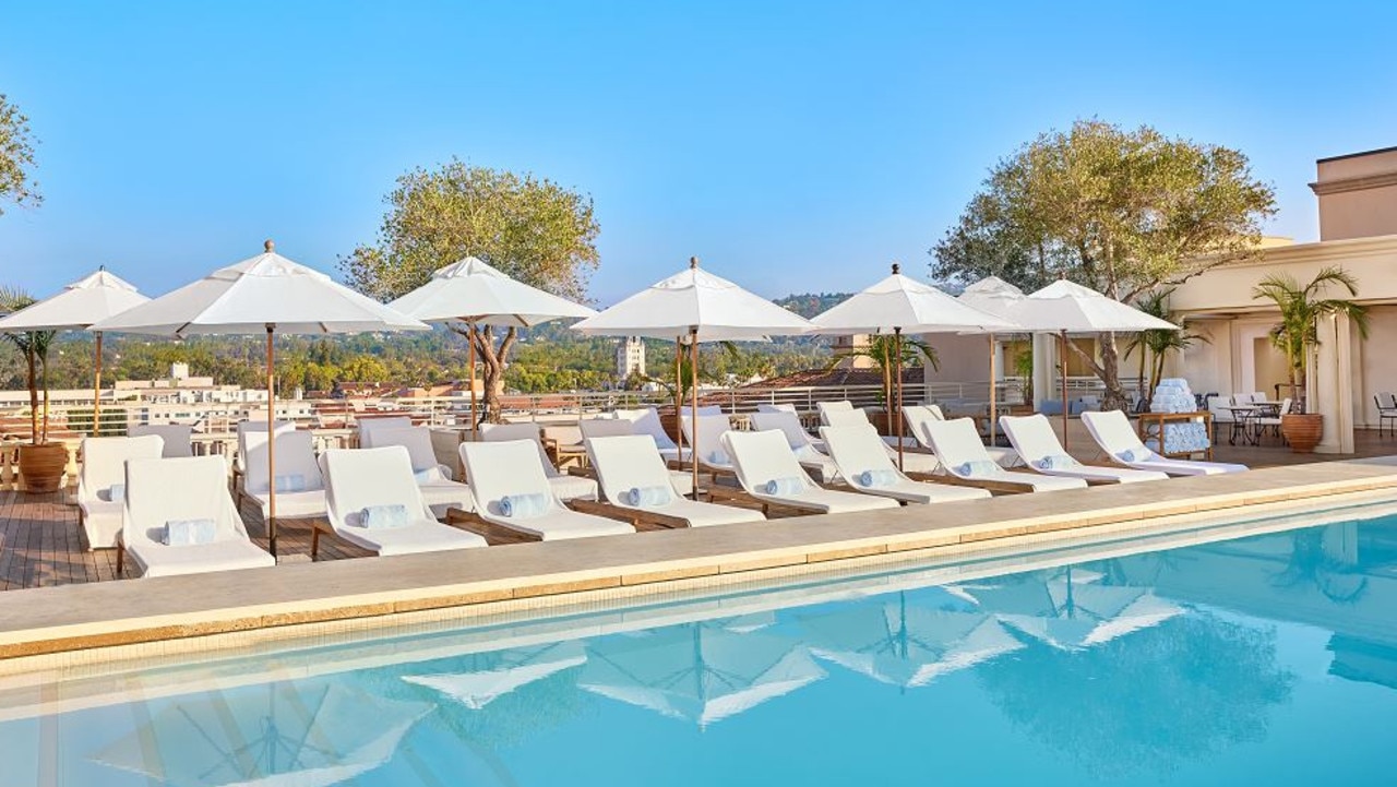 The rooftop pool was a delightful spot to spend a sunny afternoon. Picture: Supplied