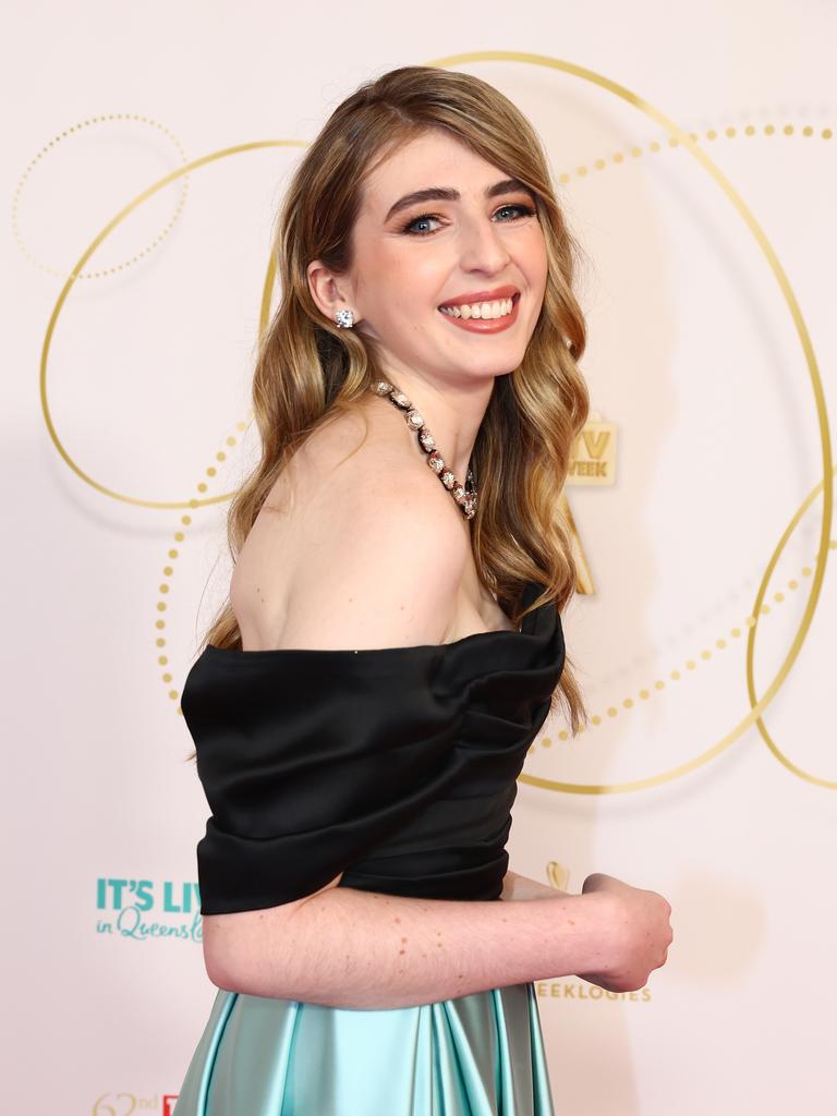 Georgie Stone attends the 62nd TV Week Logie Awards on June 19, 2022 in Gold Coast, Australia. (Photo by Chris Hyde/Getty Images)