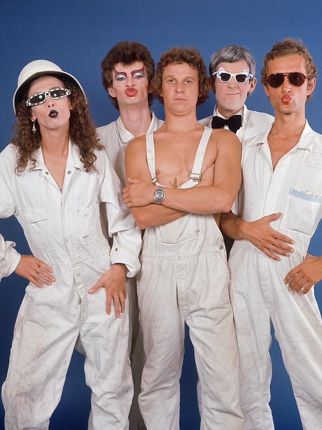 Australian ban Skyhooks in 1975. Picture: Supplied