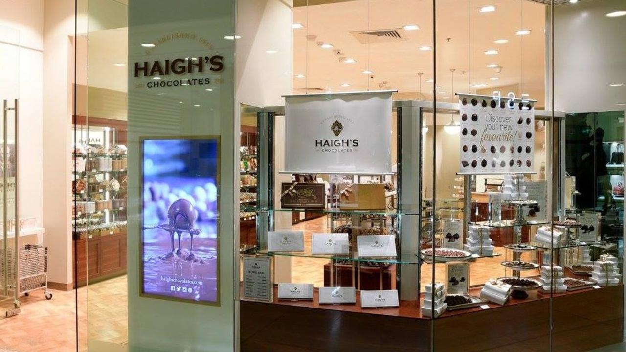 Haigh's to close long-running chocolate shop at Chatswood Chase shopping  centre