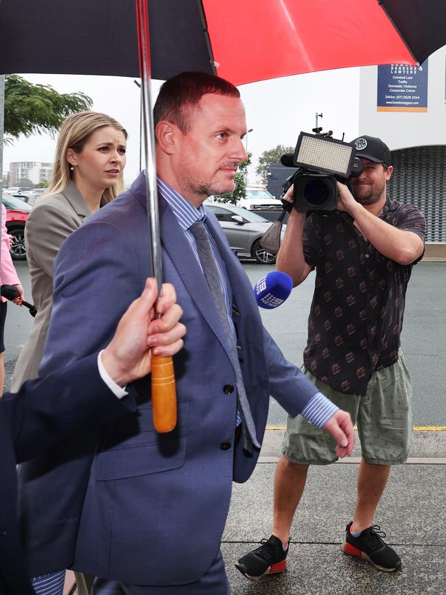 Prominent restaurateur Steve Adams appeared at Southport court today for the first time since being charged with cocaine-related offences. Picture Glenn Hampson