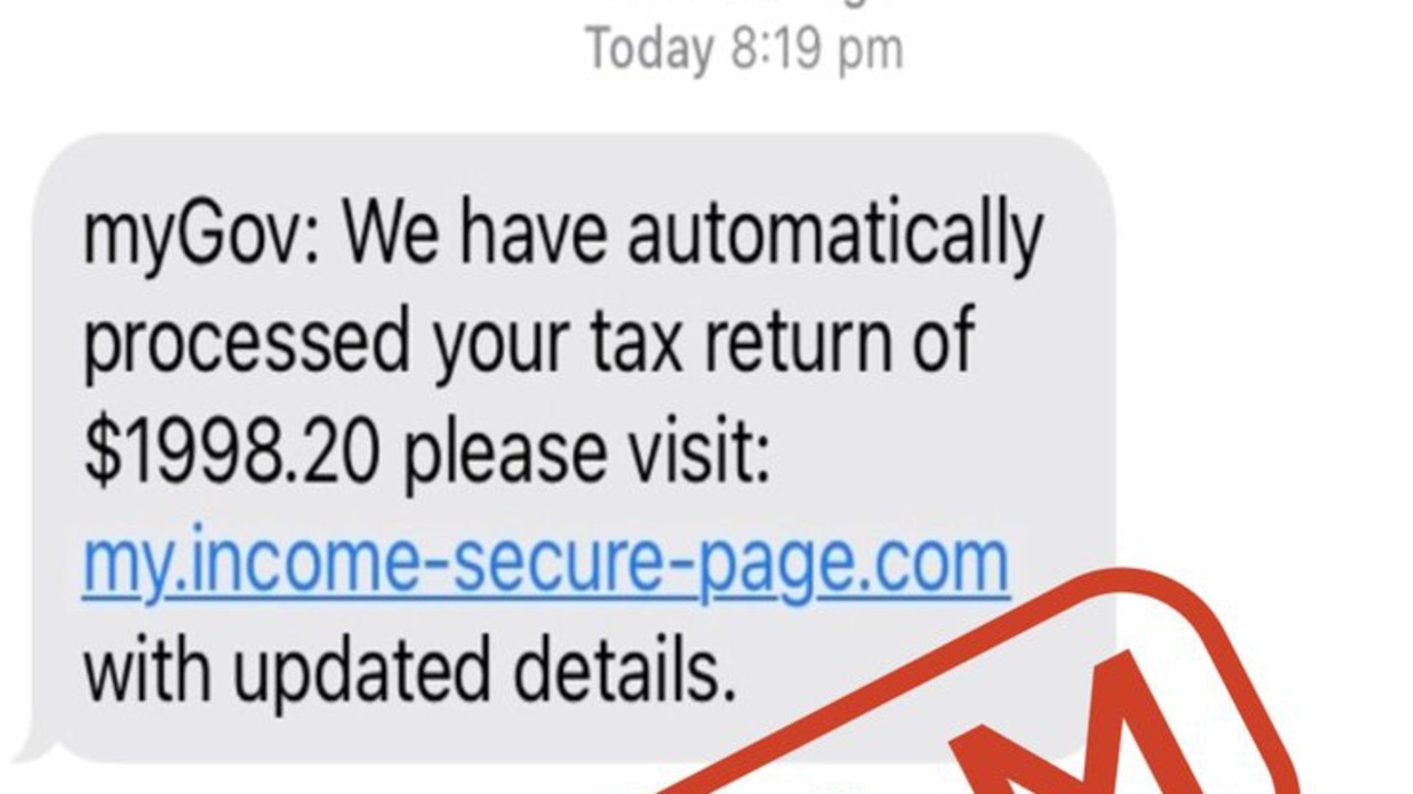 Australians are being warned about a scam as tax time nears. Picture: ACCC/Supplied