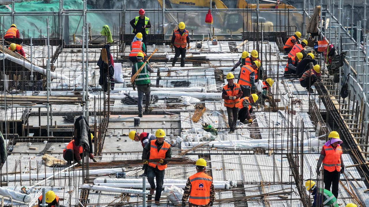 ‘These days, demographics and urbanisation are exhausted, leading to a perpetual property bust’. Picture: AFP