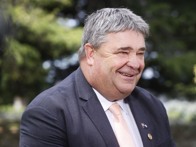 Minister Kerry Vincent.  New Tasmanian government cabinet swearing in at government house in Hobart.  Picture: Nikki Davis-Jones