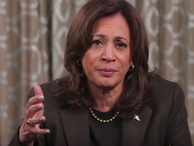 Kamala Harris has recorded a video for dejected supporters