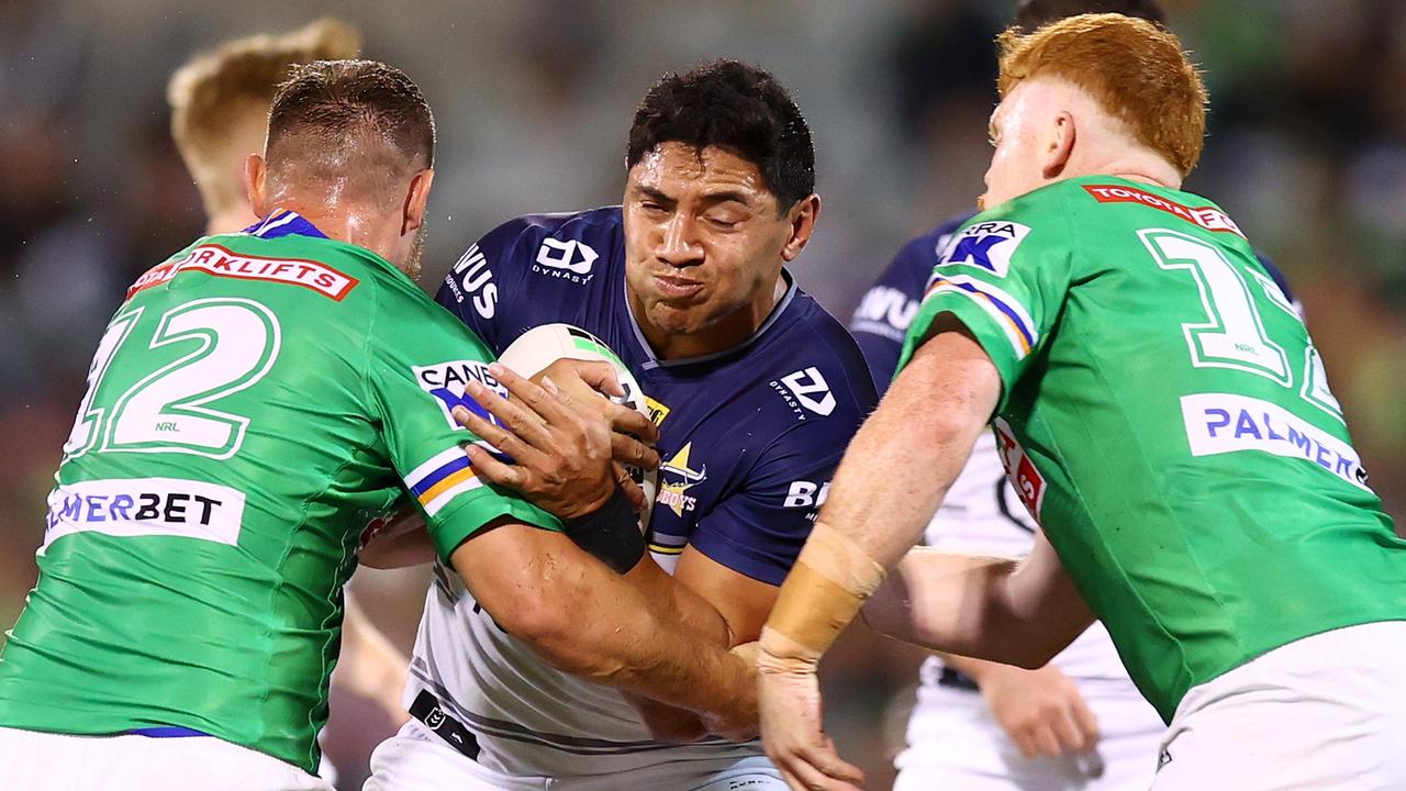 Jason Taumalolo was outstanding for the Cowboys. Picture: Mark Nolan/Getty Images