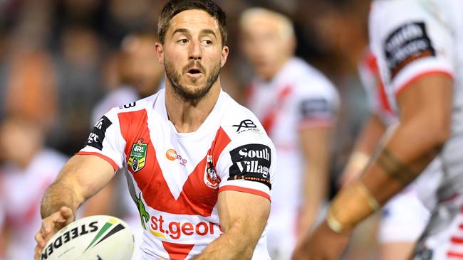 Ben Hunt has copped plenty of criticism during his time at the Dragons. Picture: AAP