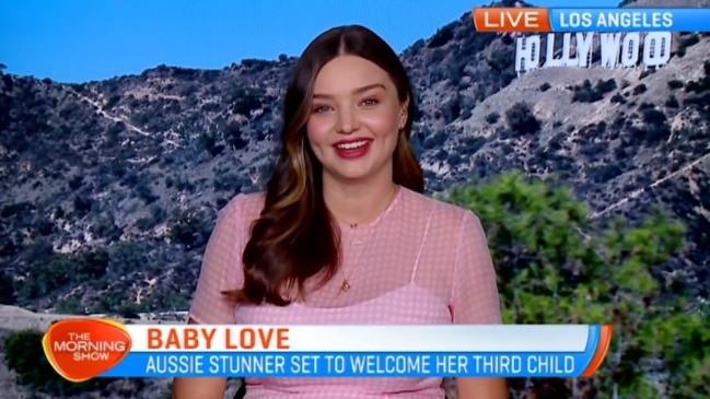 Miranda Kerr says her son is “very excited” about his new sibling