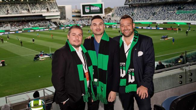Western United investors John Tripodi, Levent Skevki and Jason Sourasis
