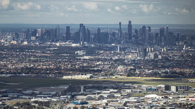 Melbourne house prices have surged in the past year.