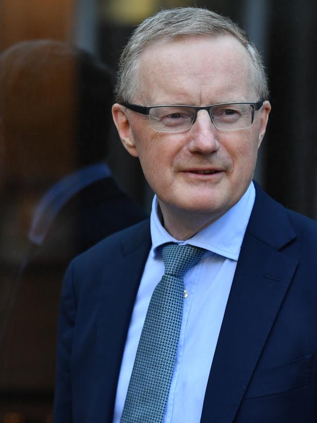 Reserve Bank of Australia governor Philip Lowe. Picture: AAP