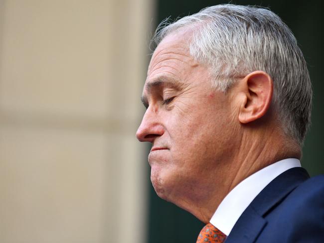 The major problem with Turnbull wasn’t just his tin ear, lack of principles, history of treachery and inability to communicate with voters. Picture: AFP.