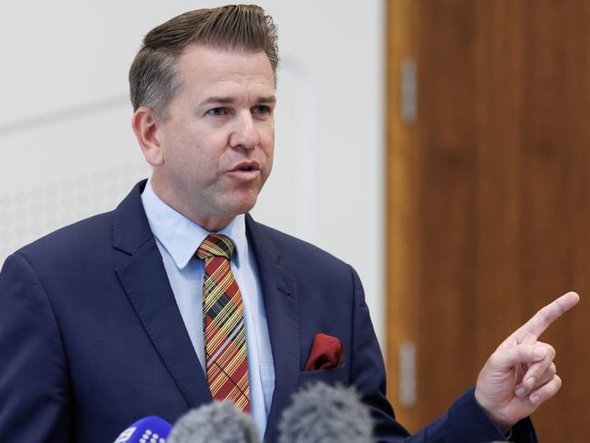 Industrial Relations Minister Jarrod Bleijie has demanded the word ‘militant’ be removed.