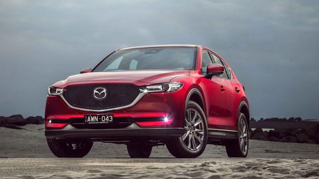 Mazda’s top-selling CX-5 SUV now has a sporty side. Picture: Thomas Wielecki.