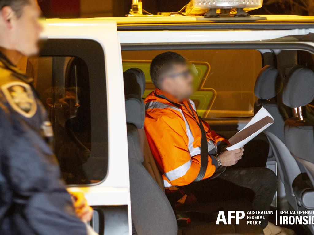 Two men were arrested in June and August respectively as part of Operation Ironside investigations. Picture: AFP via NCA NewsWire,