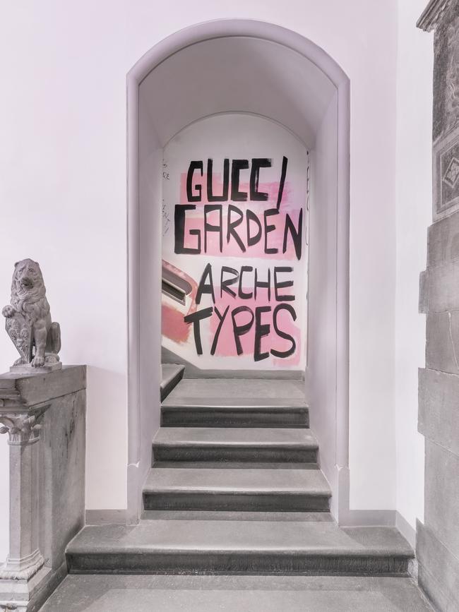 The immersive, multimedia exhibition Gucci Garden Archetypes will come to Sydney next month. Picture: Gucci