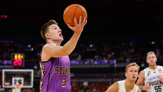 Dejan Vasiljevic had a day out for the Sydney Kings against the South East Melbourne Phoenix. Picture: Jenny Evans/Getty Images