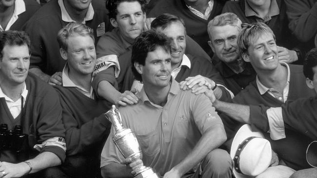 Ian Baker-Finch with the Claret Jug after the 1991 British Open.