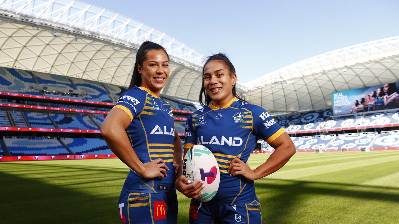 Co-captain Tiana Penitani is racing the clock to overcome an injury to join Simaima Taufa and the Eels in the biggest game of 2022. Picture; Richard Dobson