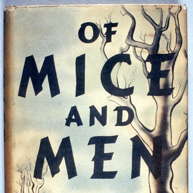 Of Mice And Men" by John Steinbeck.