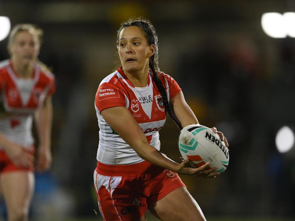 Tyla King has played her last game for the Dragons. Picture: NRL Photos