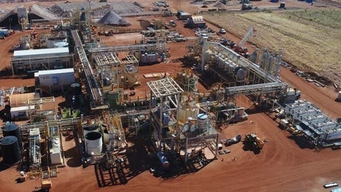 Northern Minerals Browns Range pilot plant project.