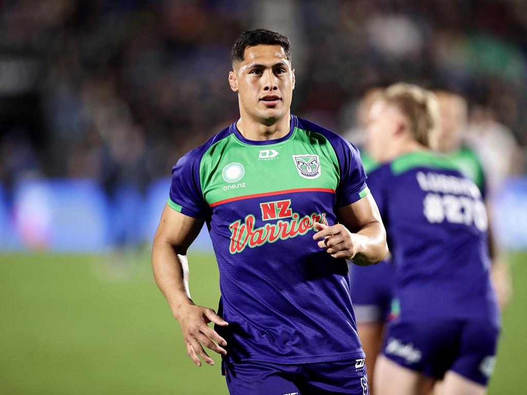 Roger Tuivasa-Sheck’s head knock was deemed category one, and with the Warriors on the bye in Round 27, means his season is over. Picture: NRL Imagery