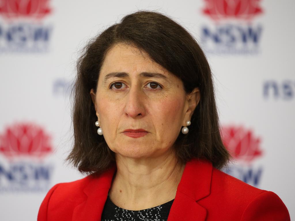 Gladys Berejiklian told NSW residents that life would feel ‘very much more normal’ by mid-October. Picture: NCA NewsWire / Gaye Gerard.