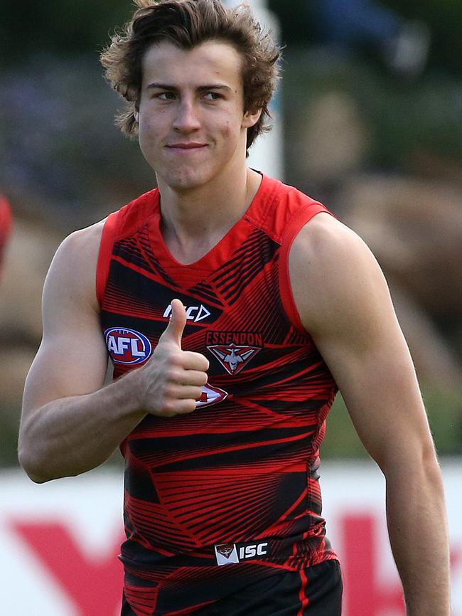 No.1 draft pick Andrew McGrath is the most expensive rookie in SuperCoach. Picture: Michael Klein