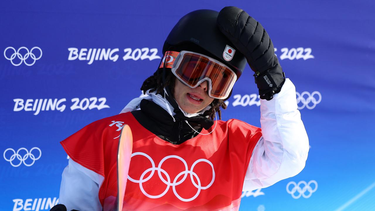 Everyone though Ayumu Hirano was dudded in his second run. (Photo by Clive Rose/Getty Images)