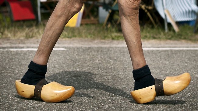 German store clog shoes