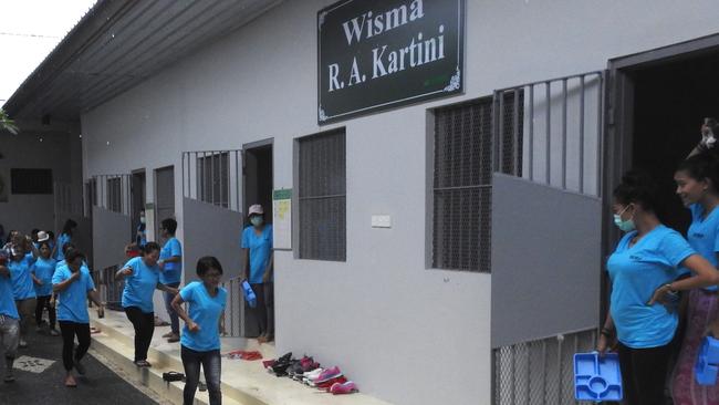 The cell inside the new Kerobokan Women Prison where Australin Sara Connor was jailed.