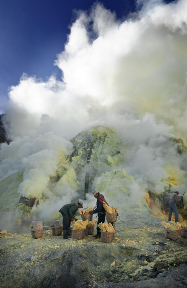 ‘The poisonous gas is the most dangerous. You never know when it’s going to arrive, and it can travel 100m from the lake’. Picture: Ignacio Palacios