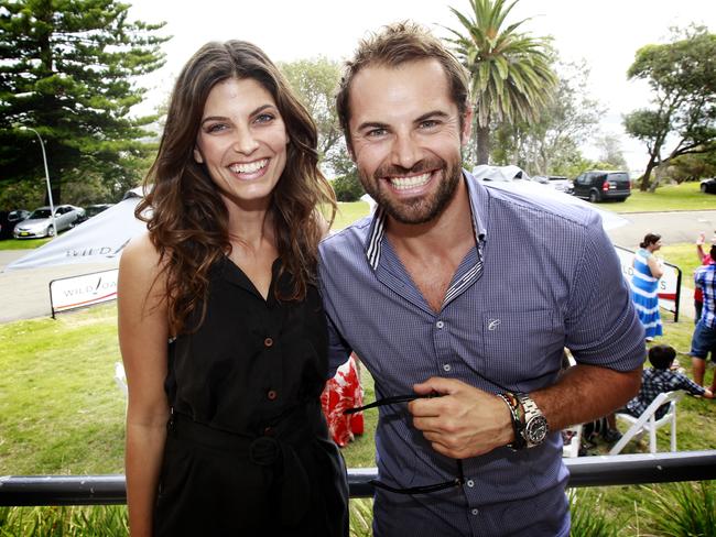 Zoe Ventoura and Daniel MacPherson, in 2011. 