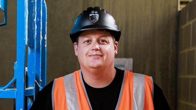 CFMEU construction division secretary Zach Smith. Picture: Aaron Francis