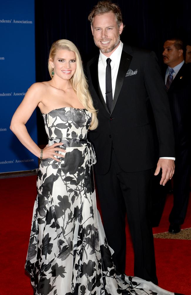 Jessica Simpson and Eric Johnson have announced their split. Picture: Dimitrios Kambouris/Getty Images