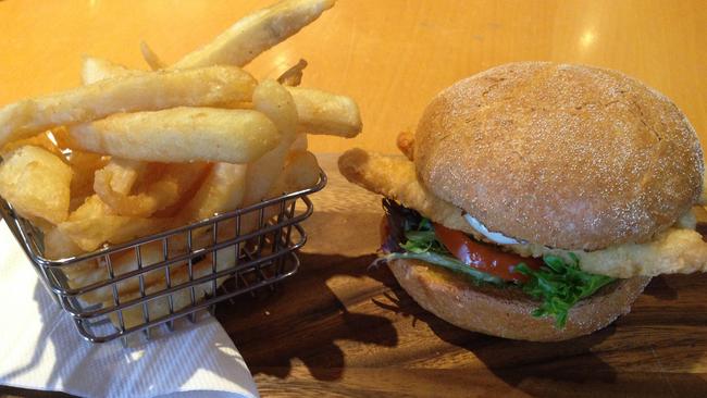 The signature burgers include twists on classics plus the fish burger. Photos: Azal Khan