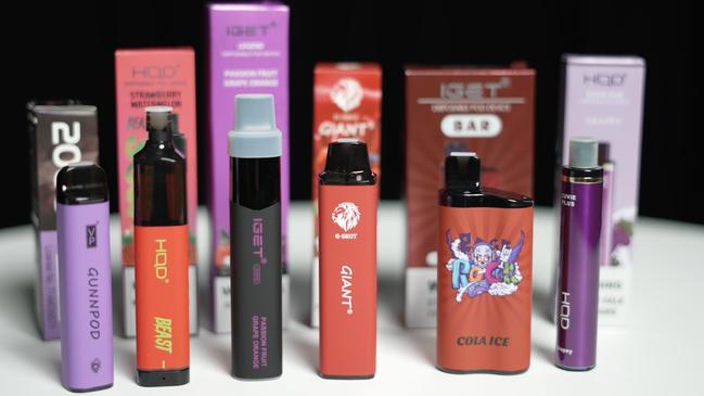 Despite changes to the law, vaporisers remain common in Australia.