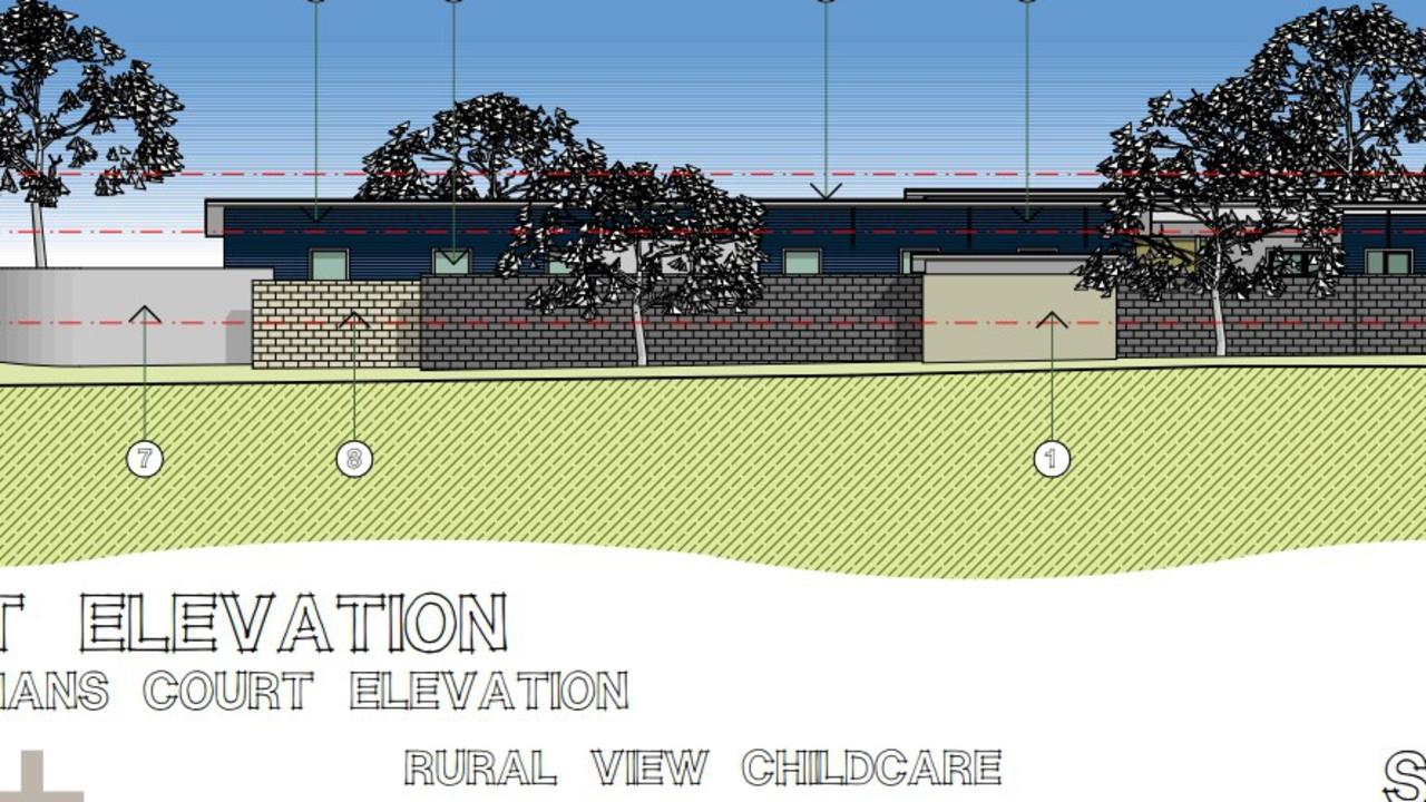 The new child care centre at Rural View will be a single storey structure. Picture: Fernbourne Developments, Black Ink Architecture