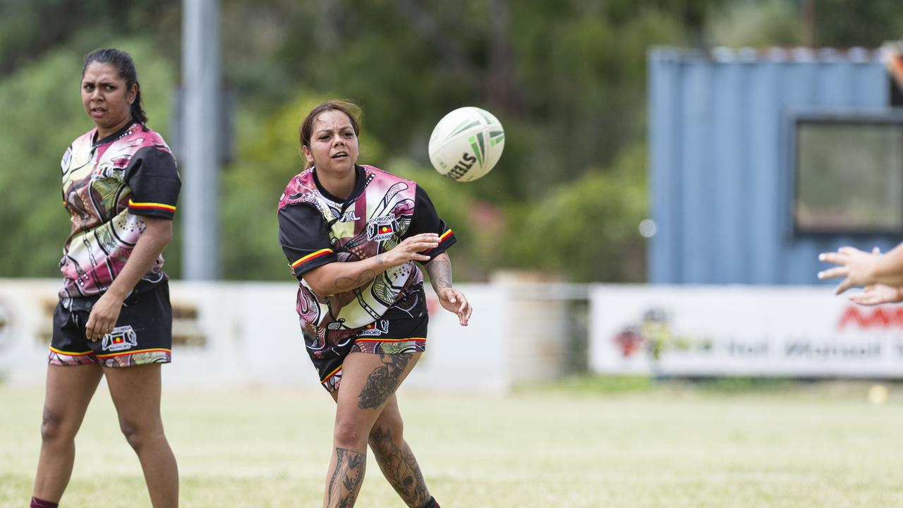 Tamika Clevin of Toowoomba Warriors. Picture: Kevin Farmer