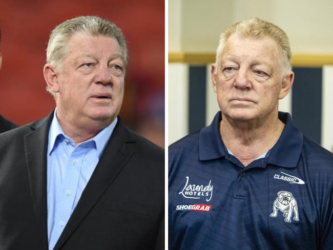 Phil Gould has lost weight.