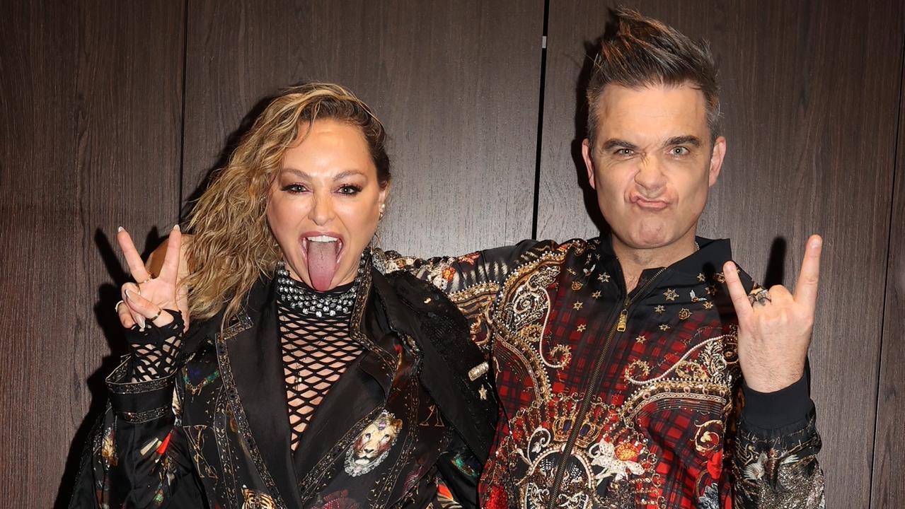 Robbie Williams reveals collaboration with Aussie designer Camilla Franks |  Daily Telegraph